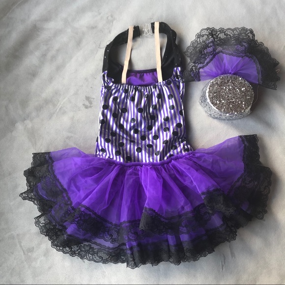 Dance Costume with Hat ~ Girls Size 12-14 - Picture 11 of 11